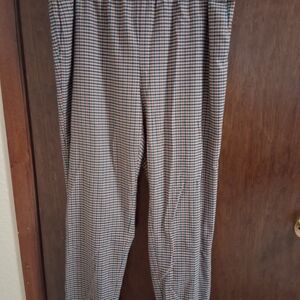 Women's Multicolor Houndstooth Dress Pants